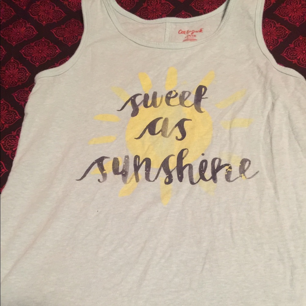 Cat and Jack Sleeveless Shirt